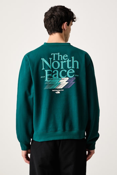The North Face Bluza męska z bawełną Retro zielona NF0A8JAFN4J1