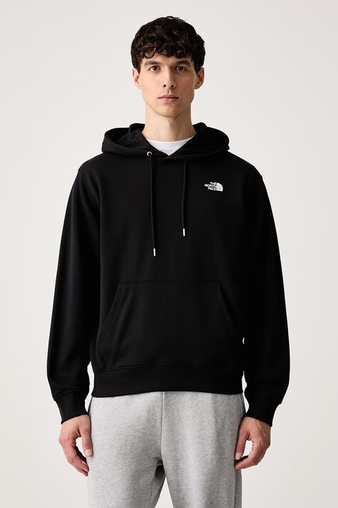 The North Face Dukserica sa kapuljačom s pamukom Essential crna NF0A8FX9JK31