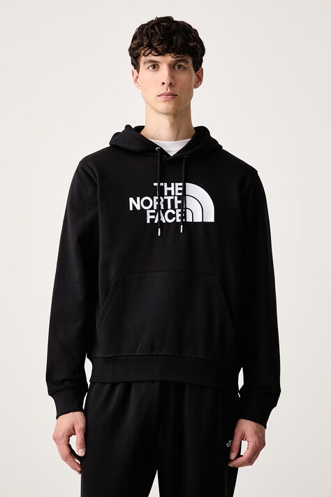 The North Face Μπλούζα με κουκούλα ανδρική με βαμβάκι Essential μαύρη NF0A8FDAJK31