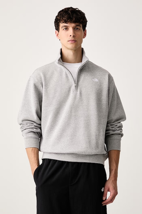 The North Face Μπλούζα ανδρική με βαμβάκι Essential γκρί NF0A8FD8CQO1