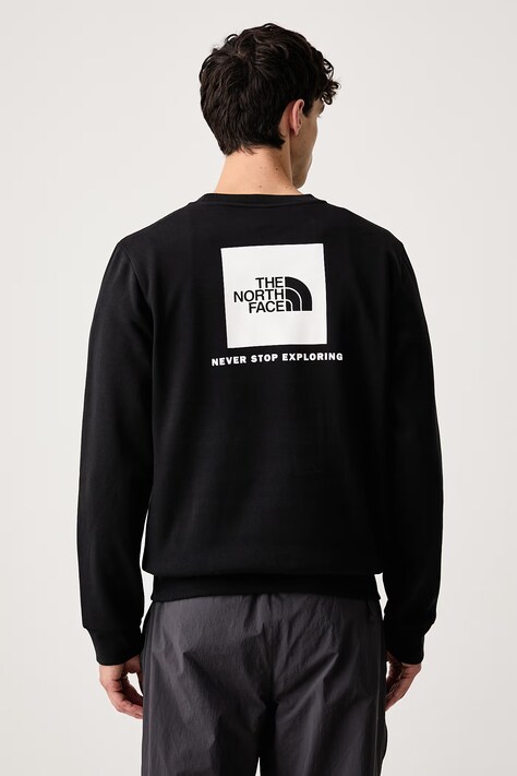The North Face Pulover moški z bombažem Evolution črn NF0A8FD3JK31