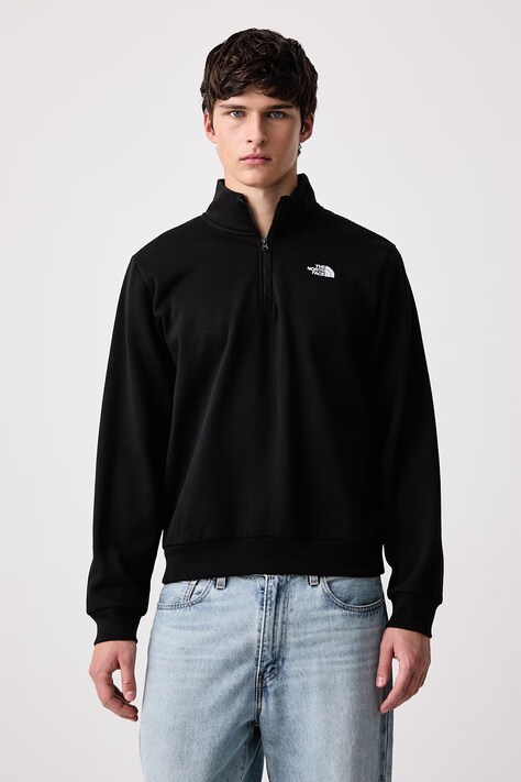 The North Face Μπλούζα με κουκούλα ανδρική με βαμβάκι Evolution μαύρη NF0A8ET4JK31
