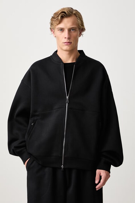 adidas Originals Equipment Spacer zip-up sweatshirt with cotton Men's black KR3971
