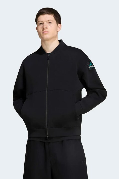 adidas Originals Equipment Spacer bluza rozpinana z bawełną męska czarna KR3971