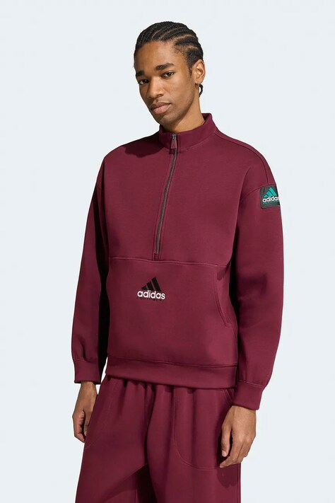 adidas Originals Equipment Spacer bluza z bawełną męska bordowa KR1411