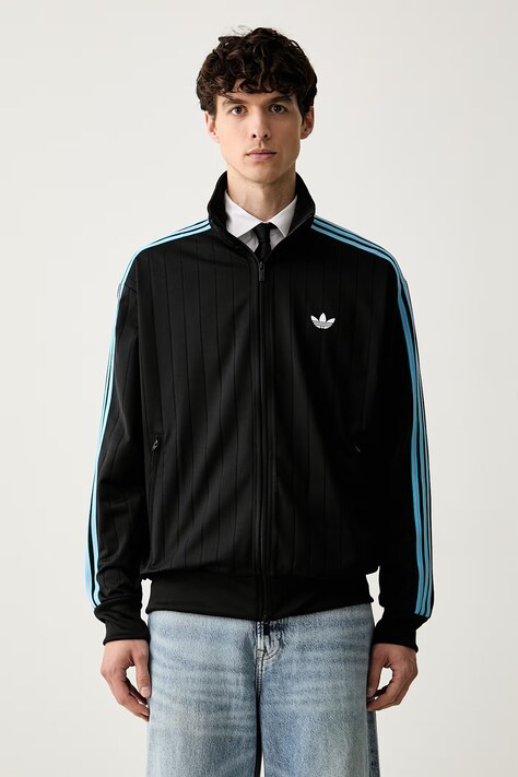 adidas Originals bluza rozpinana Firebird Drop Needle czarna KE4130