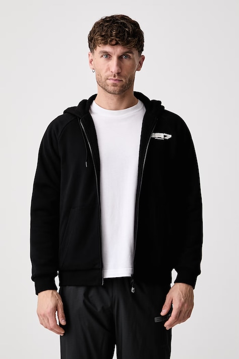 EA7 Emporio Armani Bluza dwustronna męska z bawełną czarna AF27178.7M002214