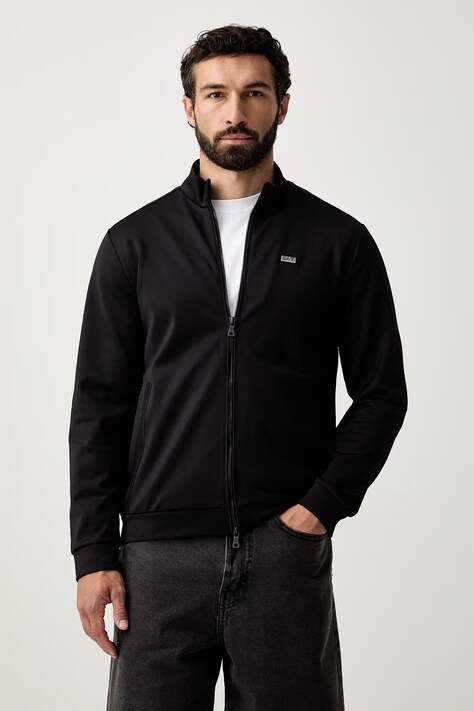Marc O'Polo bluza rozpinana męska czarna 5000012876