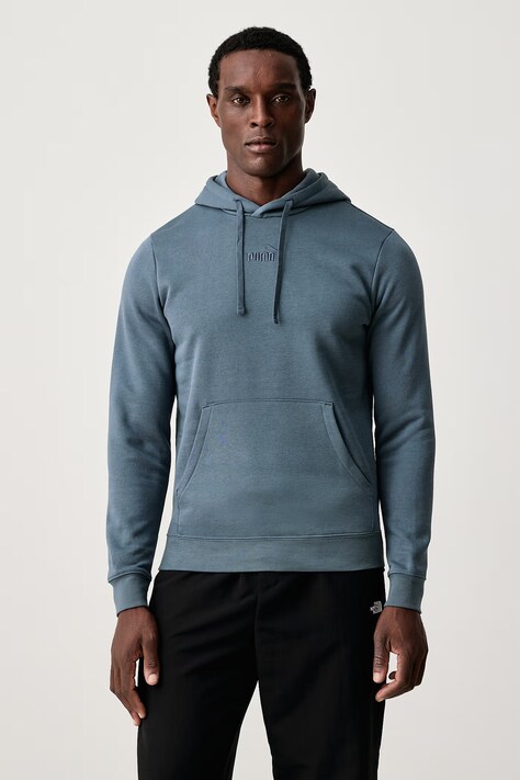 Puma Bluza z kapturem męska z bawełną Essentials niebieska 692914