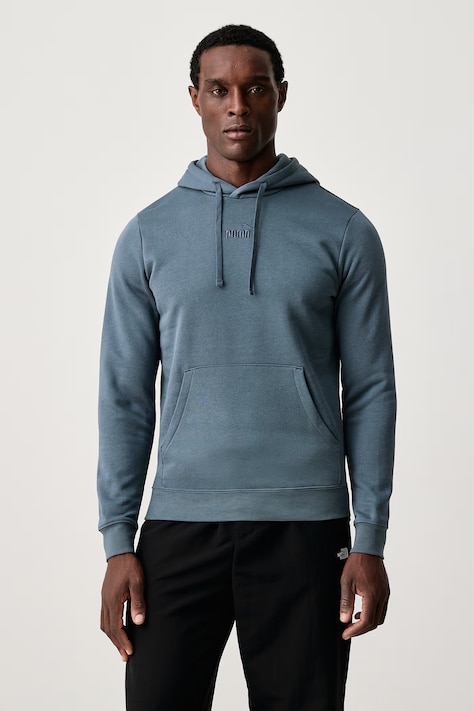 Puma Bluza z kapturem męska z bawełną Essentials niebieska 692914