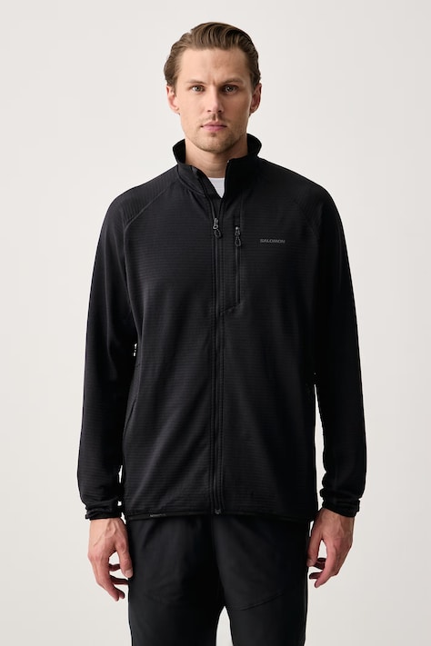 Salomon Bluza sportowa męska czarna LC2443600