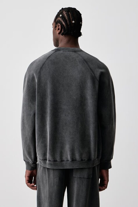 American Vintage кофта чоловіча бавовняна — AW26-BLMZS3, сірий — фото 3
