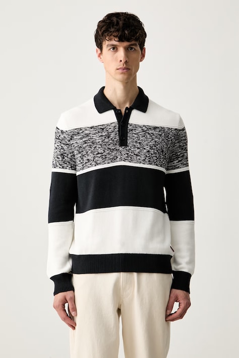 Joop! sweter męski bawełniany granatowy 30103133