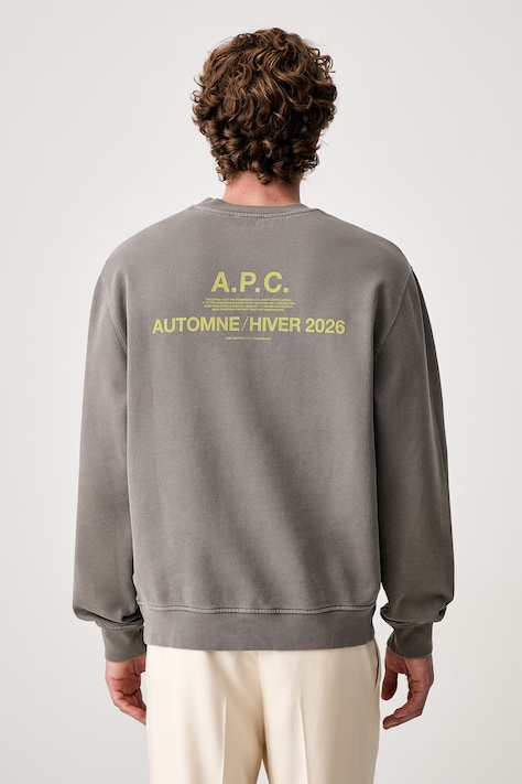 A.P.C. Automne26 sweatshirt cotton Men's brown COHBT.H37046