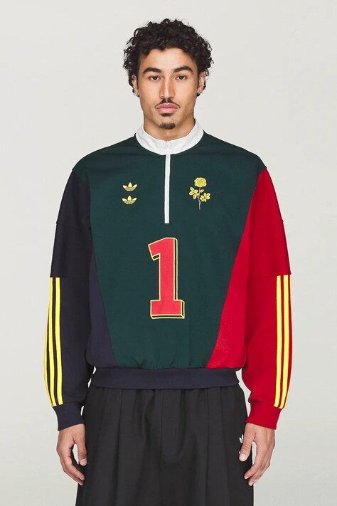 adidas Originals x Willy Chavarria bluza z bawełną męska multicolor KV1996