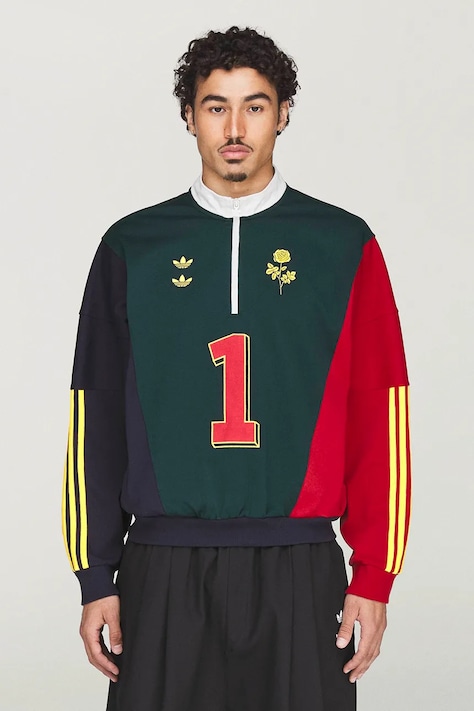 adidas Originals x Willy Chavarria bluza z bawełną męska multicolor KV1996