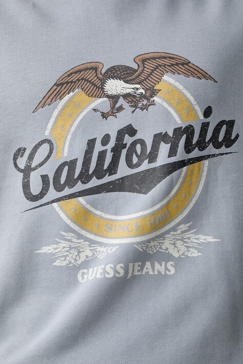Guess Jeans кофта чоловіча бавовняна — AW26-BLMZU9, блакитний — фото 5