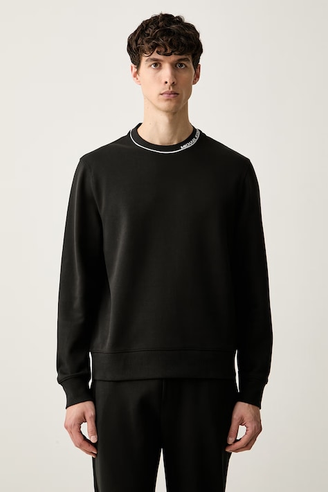Michael Kors bluza męska bawełniana czarna CT652G25MF