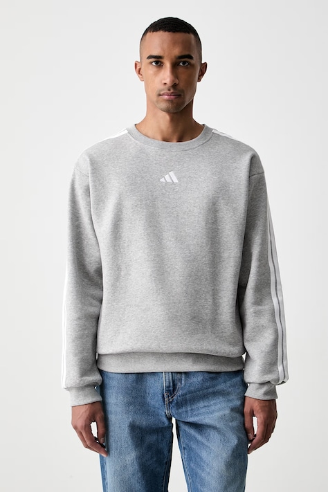 adidas bluza męska z bawełną Essentials szara KY4158