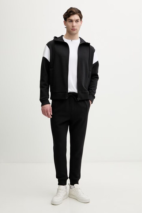BOSS Green komplet trenirke moški SW_Tracksuit Set črn 50569918