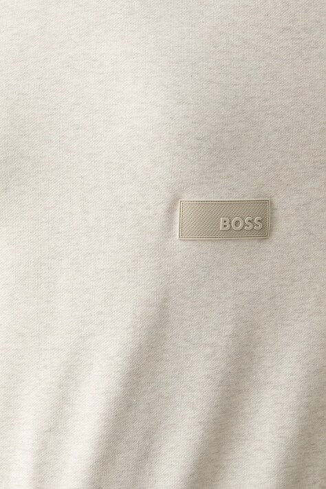 BOSS Green кофта чоловіча з бавовною SW_Crewneck — фото 5