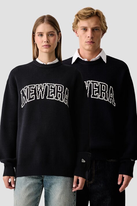 New Era Maglione con viscosa blu navy 60897459