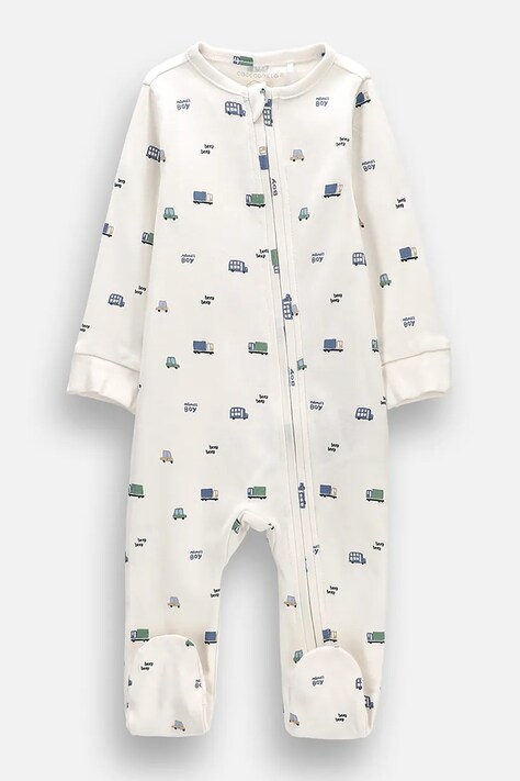 Coccodrillo Dupačky kojenecké bavlněné béžové MAMA BOY NEWBORN