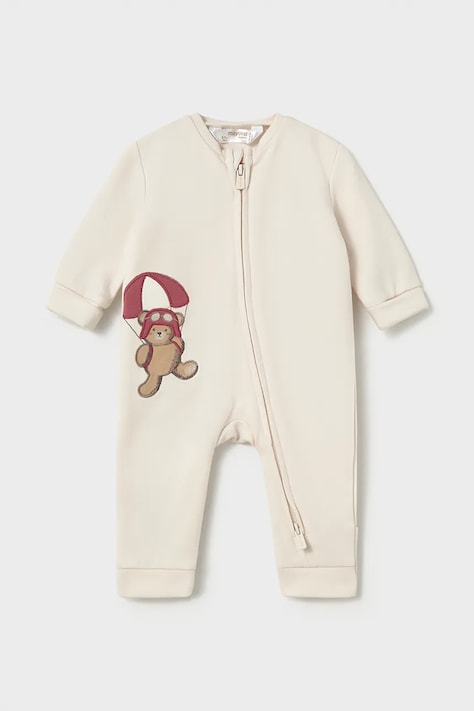 Mayoral Newborn Бебешки гащеризон за бебе бежов 2777