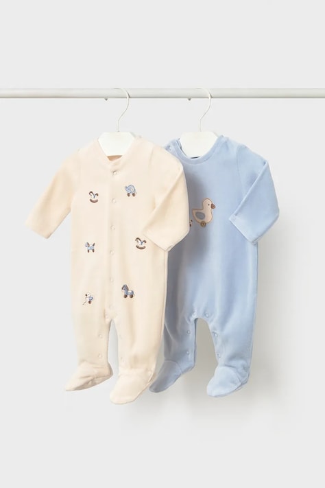 Mayoral Newborn Dupačky detské 2-pak modré 2763