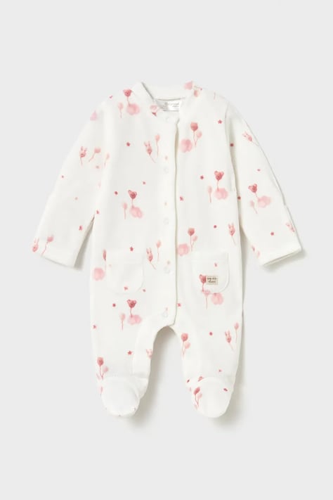 Mayoral Newborn Kombinezon za bebe s pamukom rozi 2761