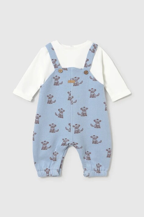 Mayoral Newborn Dupačky kojenecké s bavlnou modré 2679