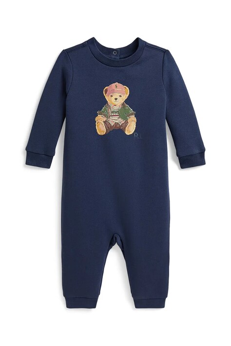 Polo Ralph Lauren Kombinezon za bebe s pamukom mornarsko plavi 320B30215001