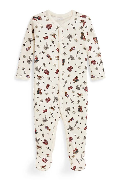 Polo Ralph Lauren Dupačky dětské bavlněné bílé 320B28714001