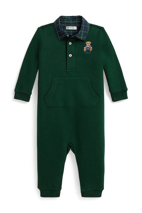 Polo Ralph Lauren Tuta per neonati con cotone verde 320B28709001
