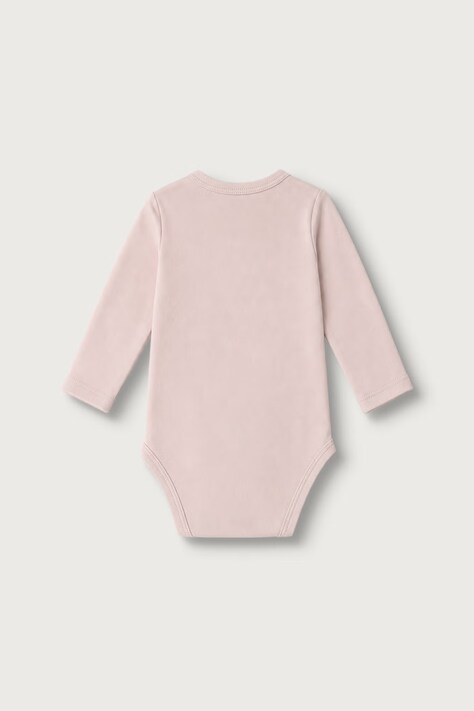 United Colors of Benetton Body niemowlęce bawełniane z elastanem 2-pack różowe 3UMRAB014