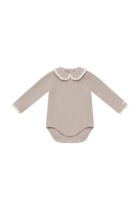 Donsje body pentru bebeluși din bumbac cu elastan Diete Bodysuit maro 3030300