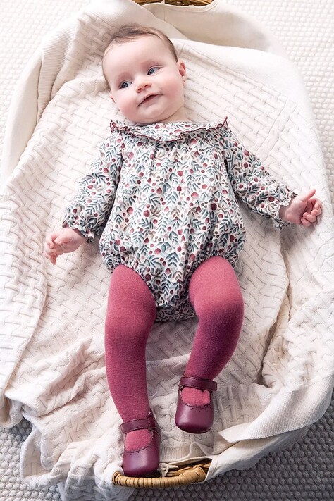 Mayoral Newborn Overal detský bavlnený fialový 2672