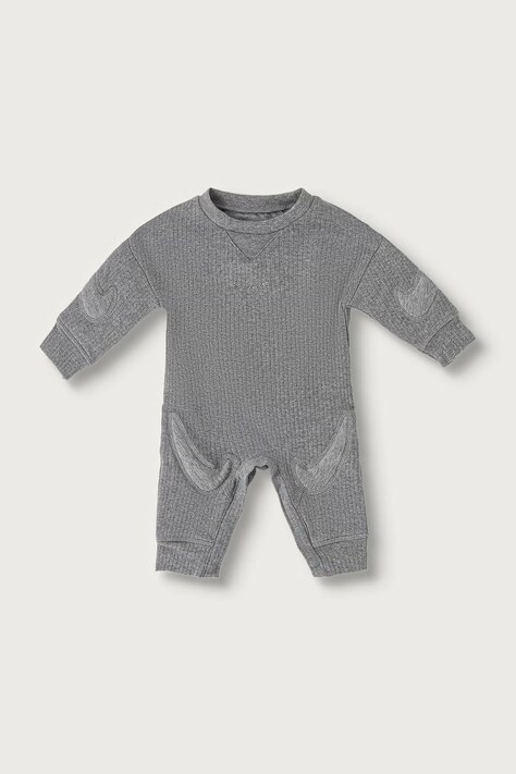Nike Pajacyk niemowlęcy z bawełną szary 56L345