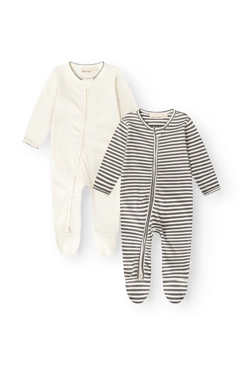 That's mine Śpiochy niemowlęce bawełniane Jona onesie 2-pack białe 241548