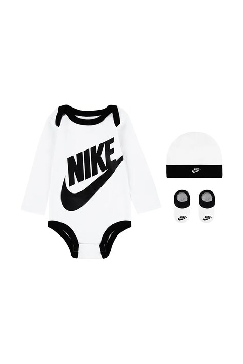 Nike Body niemowlęce z bawełną białe MN0134