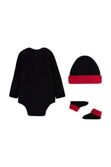 Jordan Body niemowlęce z bawełną czarne LJ0263