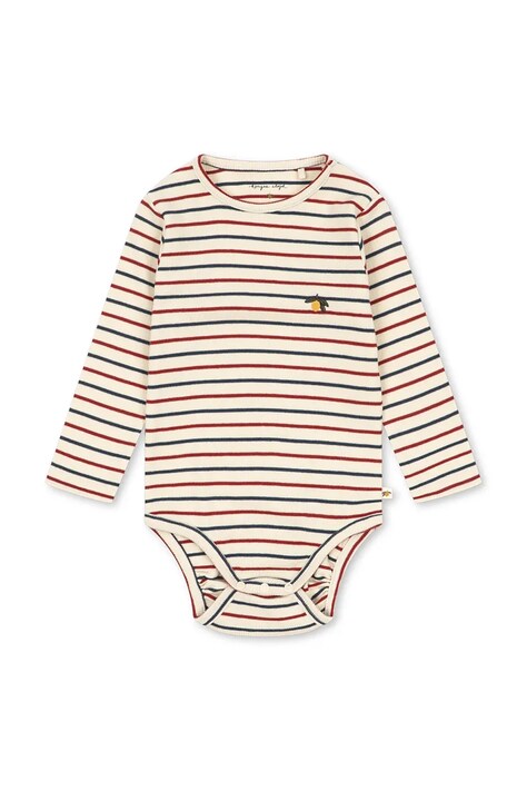 Konges Sløjd tuta per bambini con modal VOCO MODAL BODY beige KS106324