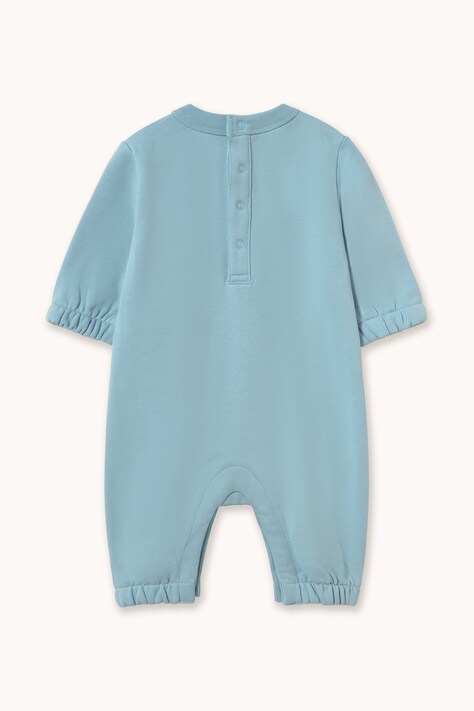 Tinycottons Pajacyk niemowlęcy bawełniany BEAR GRAPHIC ONE-PIECE niebieski AW26-426
