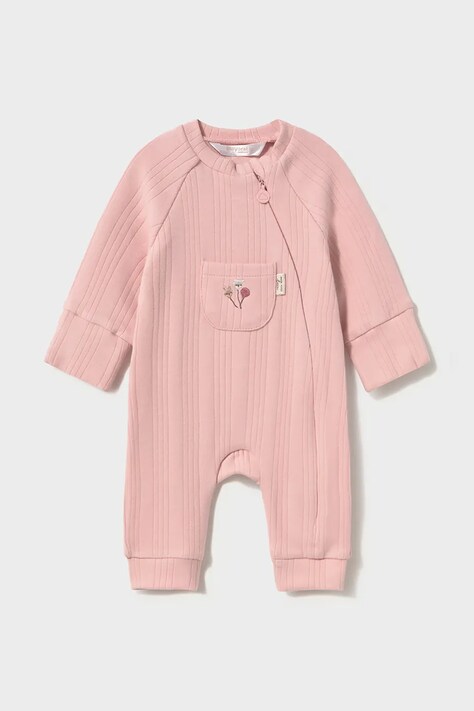 Mayoral Newborn dupačky dojčenské s bavlnou ružové 2762