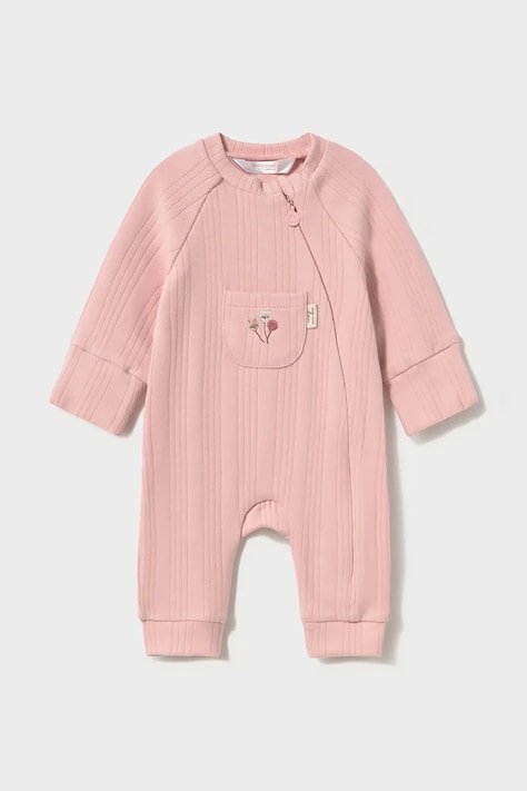 Mayoral Newborn dupačky dojčenské s bavlnou ružové 2762