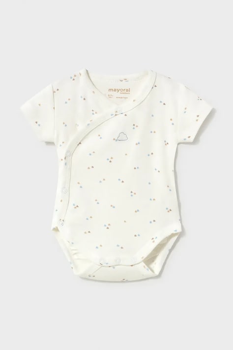 Mayoral Newborn tuta per bambini in cotone beige 2703