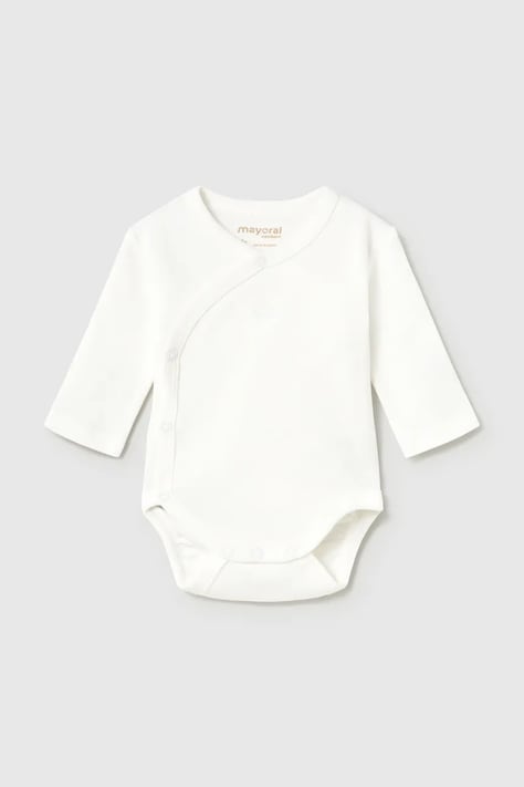 Mayoral Newborn боди для младенцев из хлопка бежевое 2702