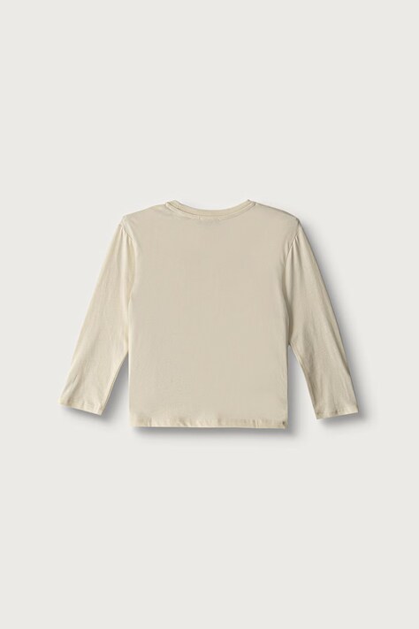 United Colors of Benetton Longsleeve dziecięcy bawełniany beżowy 3ATNG10NP