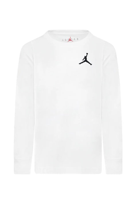 Jordan Longsleeve dziecięcy bawełniany biały 95A903