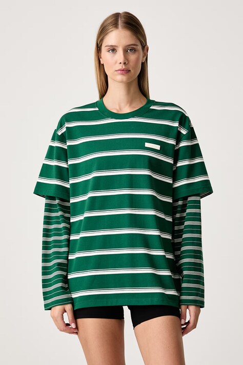 P.E Nation Longsleeve damski Spark zielony 263L029